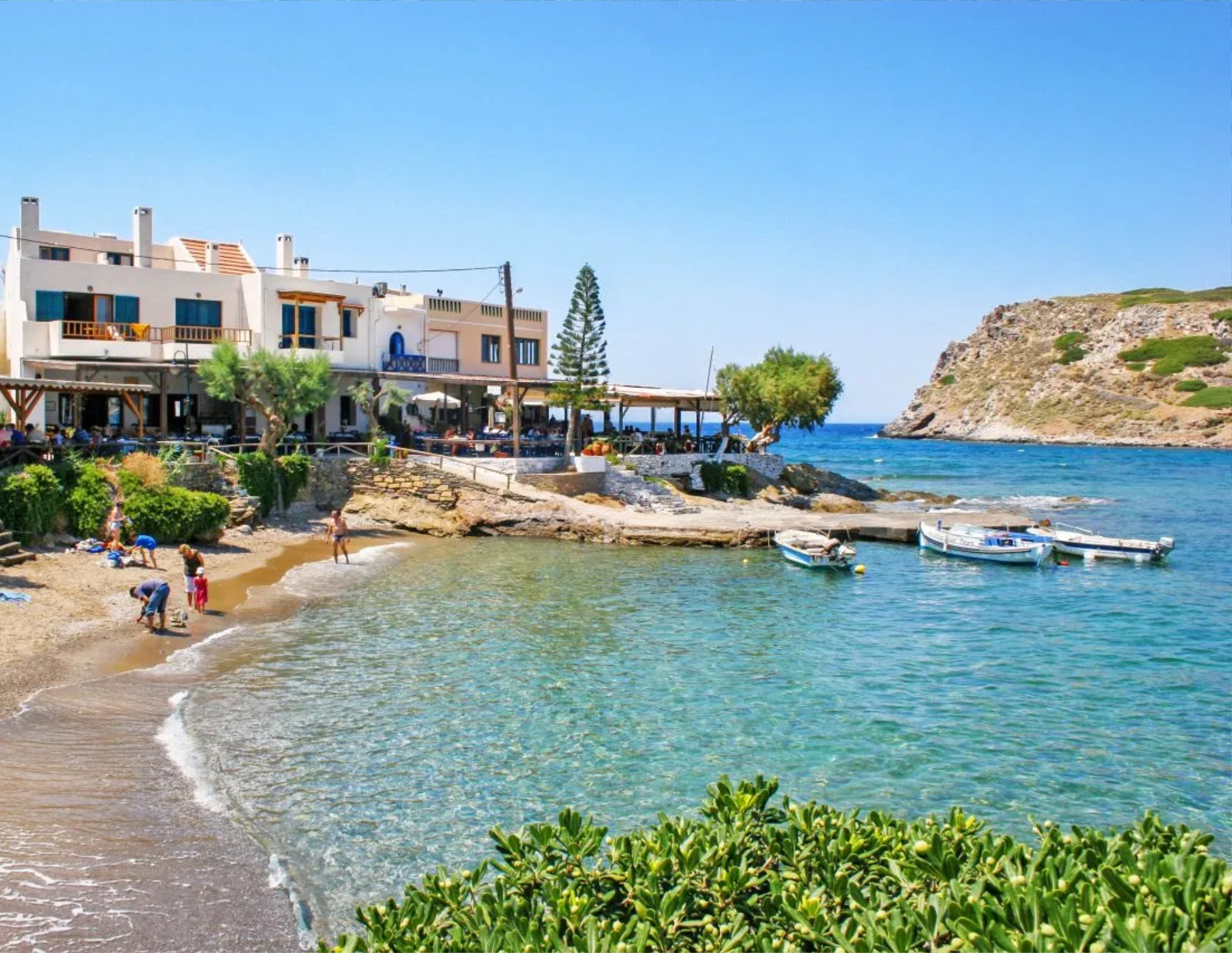 Mochlos village